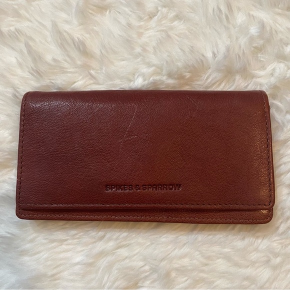 Spikes & Sparrow Brown Wallet - Picture 1 of 9